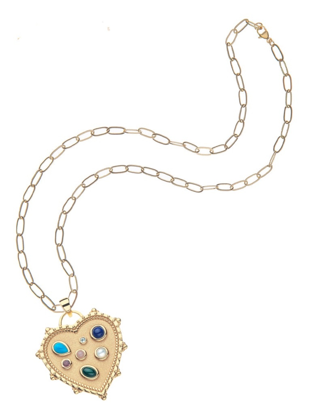 BRAND NEW JANE WIN LOVE Treasure Trove Heart Pendant Necklace
